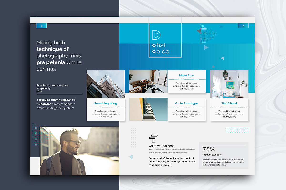 Company Profile Brochure, a Brochure Template by Addaxx (Photo 2 of 8)