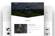 Portfolio Landing Page Template, a Landing Page Template by nandinigraphics (Thumbnail 1 of 3)