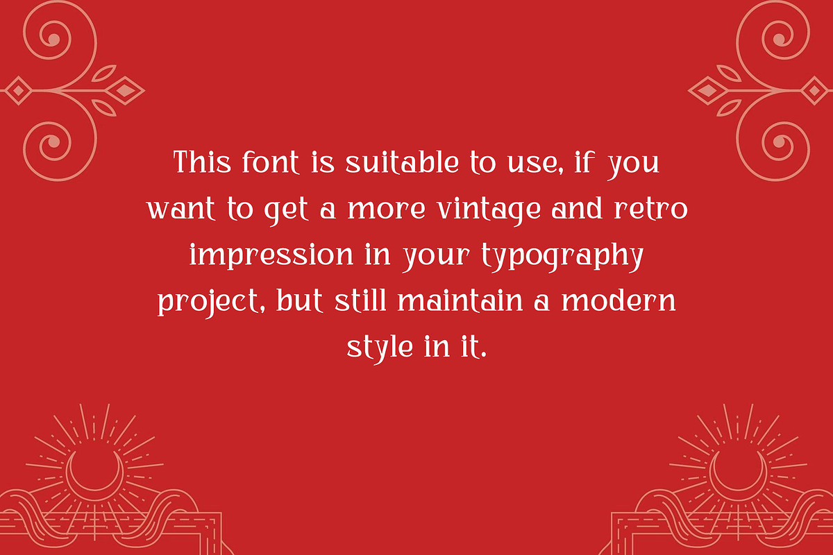 Bhattary - Retro Vintage Serif, a Serif Font by Anomali Creatype (Photo 2 of 10)