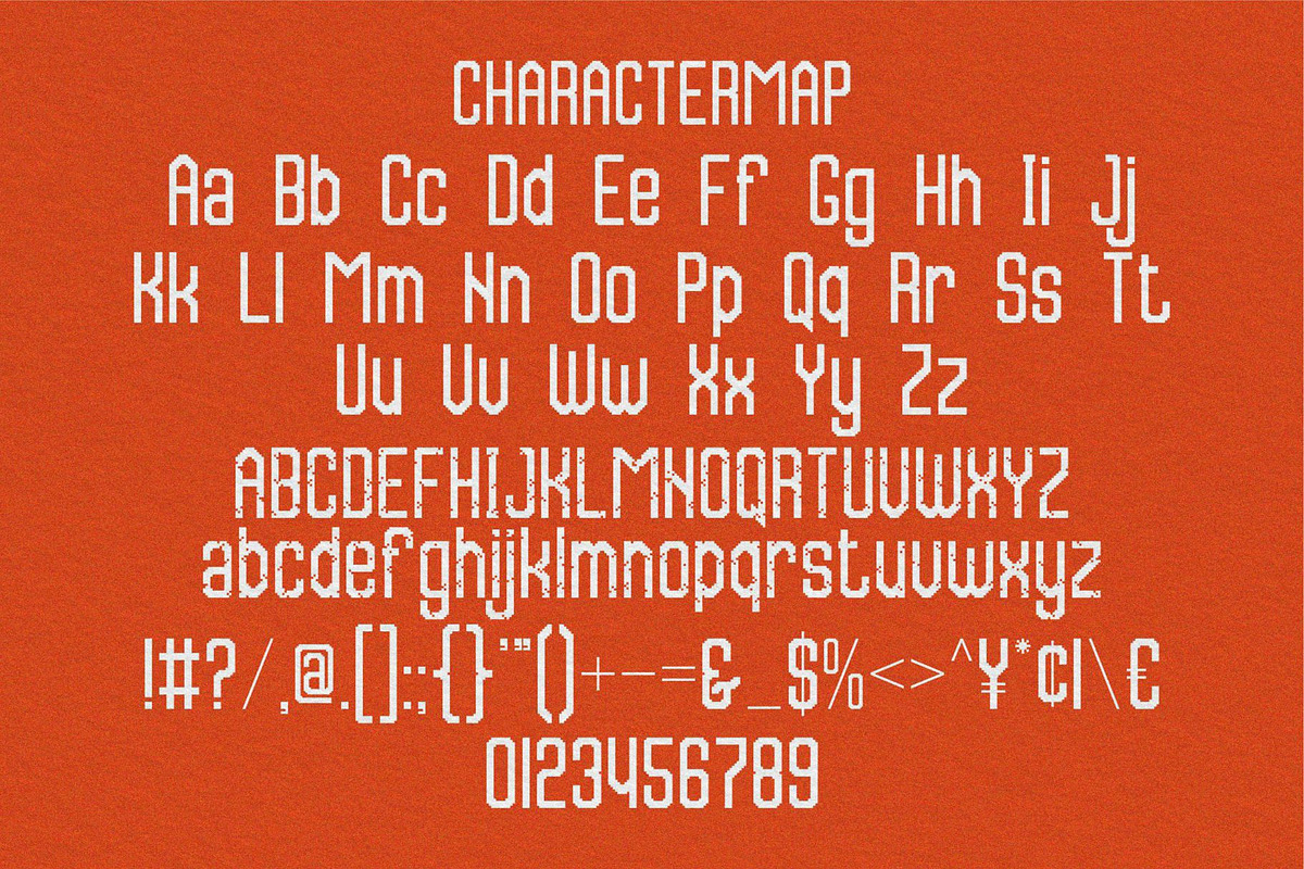 Xeniy Pix || Sans Serif Retro Pixel, a Sans Serif Font by Ermedia Studio (Photo 10 of 10)