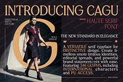 Cagu - Modern Luxury Serif Typeface, a Serif Font by Astuti Studio (Thumbnail 1 of 25)
