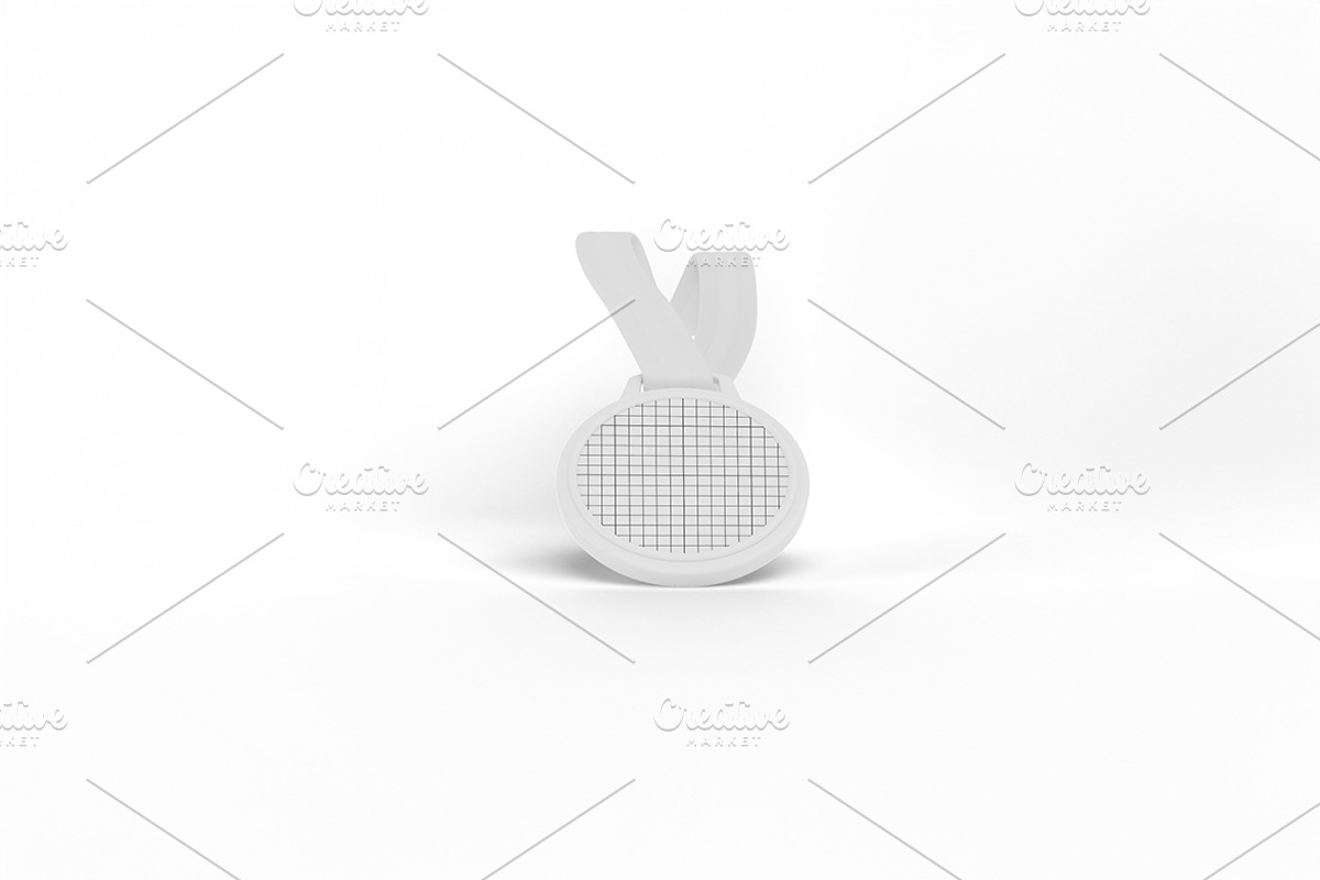 Cartoon Medal Mockup, a Merchandise Mockup by Qaleb Studio (Photo 1 of 2)