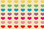 Retro Rainbow Background Paper, a Pattern Graphic by All is full of Love (Thumbnail 4 of 4)
