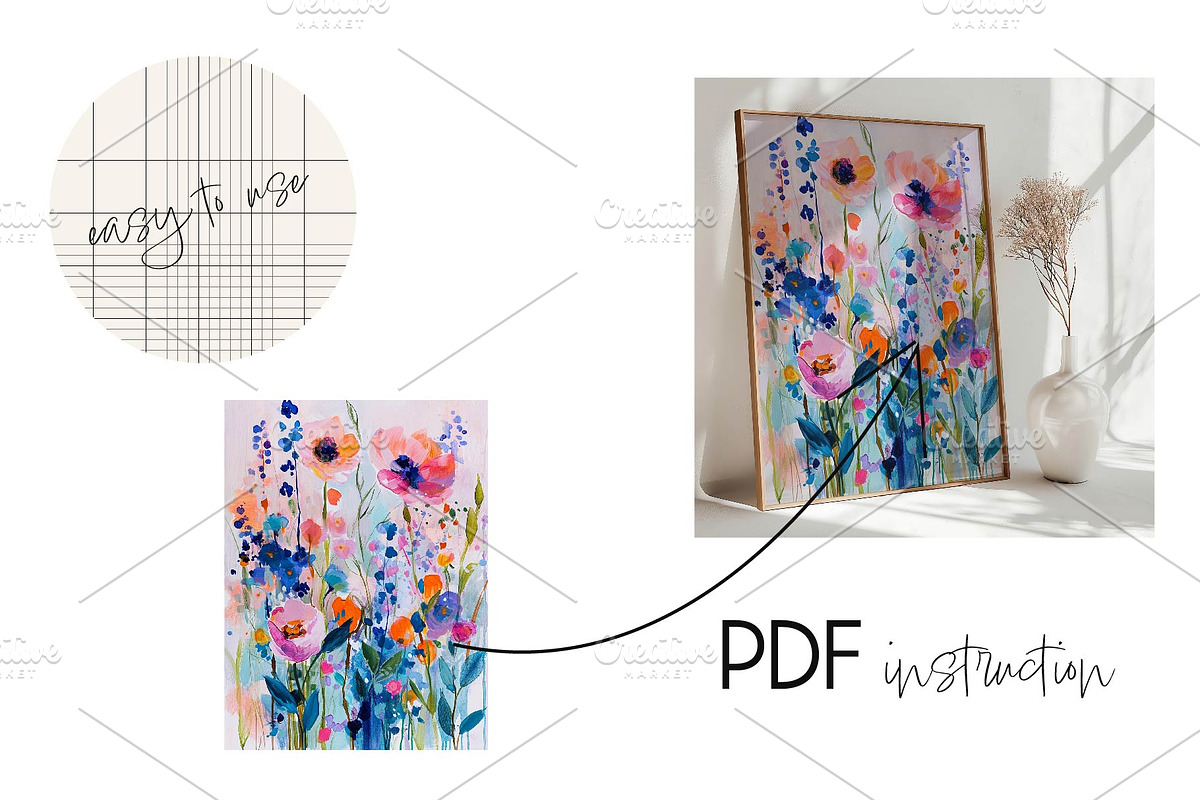 LARGE MINIMALIST Display for Art, a Household Mockup by MOAROShop (Photo 5 of 6)