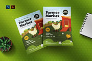 Farmer Market - Poster Template, a Poster Template by StreaksideStd (Thumbnail 1 of 2)