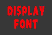 Monster Halloween, a Blackletter Font by Fourteen Letter (Thumbnail 2 of 7)