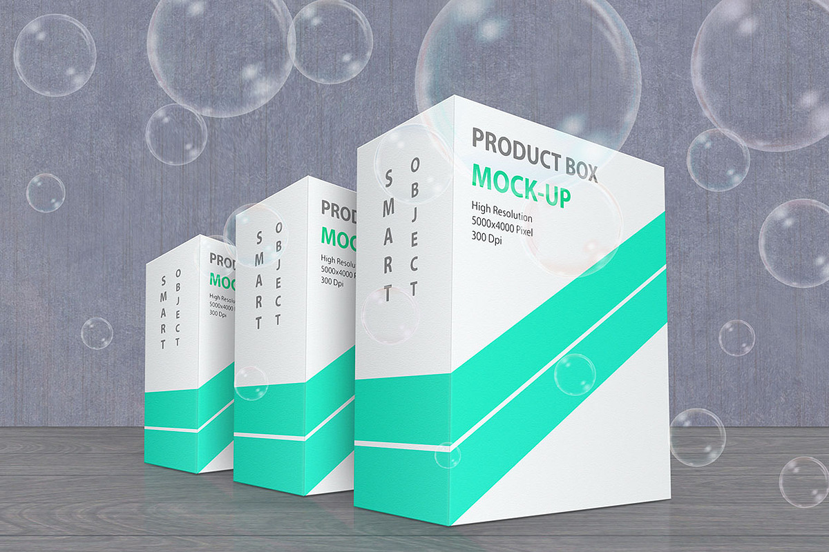 Product Box Mock-Up 09, a Print Template by Graphicsworld125 (Photo 8 of 15)