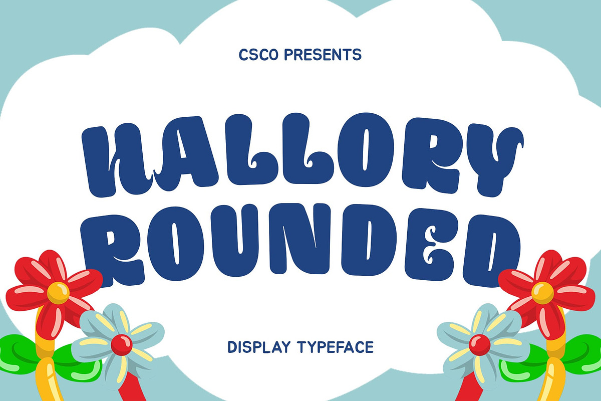Hallory Rounded, a Sans Serif Font by Craft Supply Co. (Photo 1 of 8)