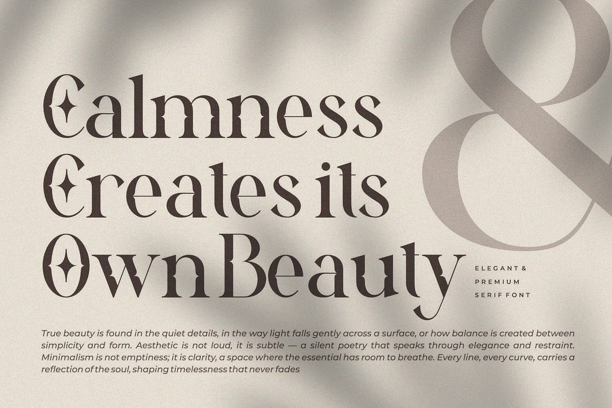 Rachia || Modern Stylish Serif Font, a Serif Font by Ermedia Studio (Photo 9 of 10)