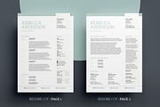 Elegant Resume/CV V2, a Resume Template by bilmaw creative (Thumbnail 2 of 3)