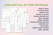 2027-2028 All in One Life Planner, a Templates & Theme by Adalin Shop (Thumbnail 8 of 10)