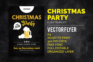 Christmas Party Flyer