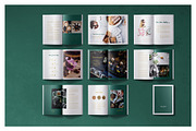 Magazine / CANVA, INDD / Ellen, a Magazine Template by Mirazz (Thumbnail 14 of 16)