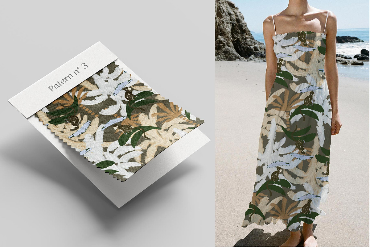 Boho Jungle bundle and patterns, an Object Graphic by MayBay Studio (Photo 4 of 8)