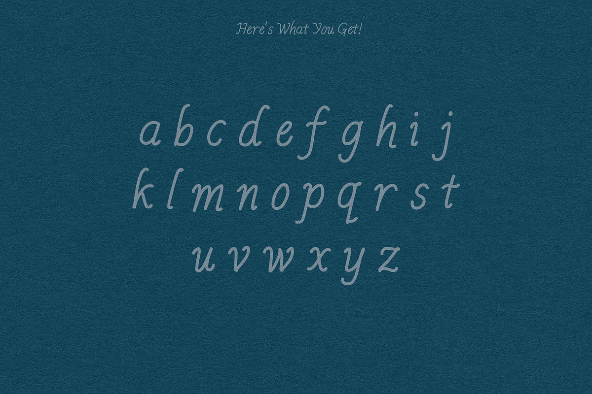 Raindrop by Eric Pond Designs, a Handwritten Font by Eric Pond Designs (Photo 4 of 5)