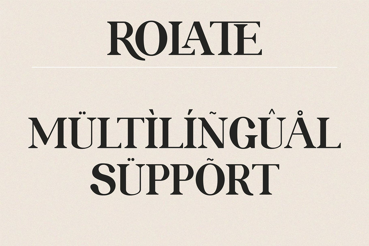 ROLATE Ligature Serif Typeface, a Serif Font by Alfinart (Photo 10 of 10)