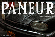 Paneur – Serif Typeface, a Serif Font by Craft Supply Co. (Thumbnail 1 of 8)