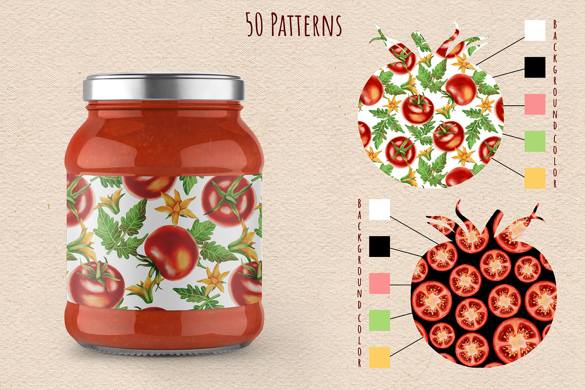 Watercolor Tomatoes, an Illustration by Andre_Eva (Photo 9 of 10)