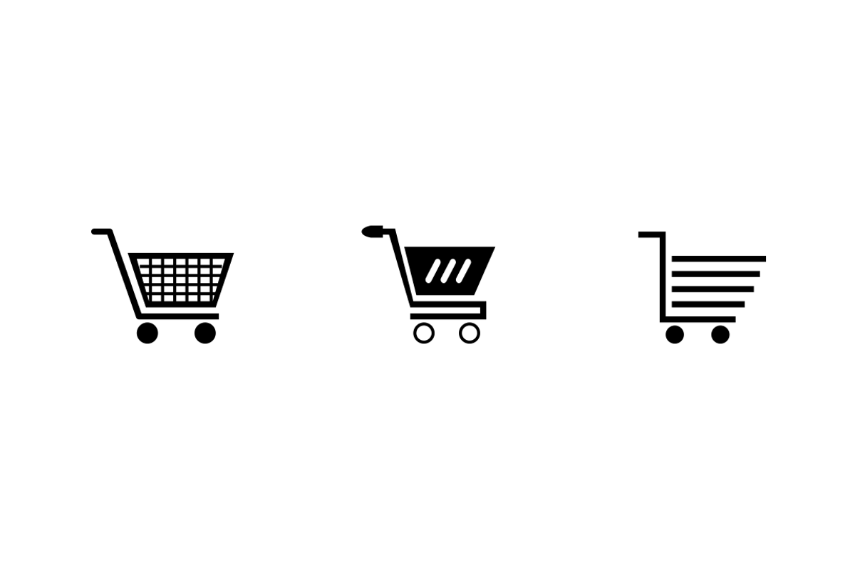 15 Shopping Cart and Basket Icons preview 2
