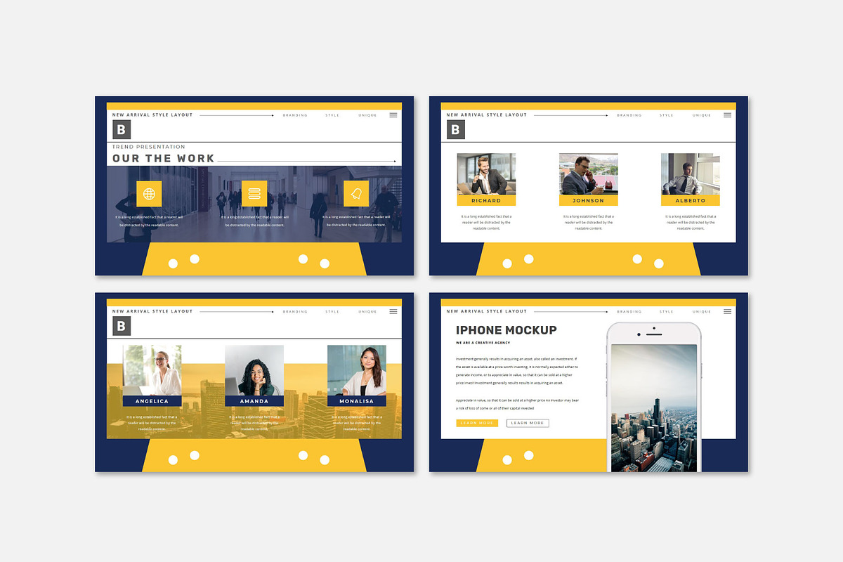 KASHET Keynote Template, a Presentation Template by GridlineType (Photo 8 of 9)