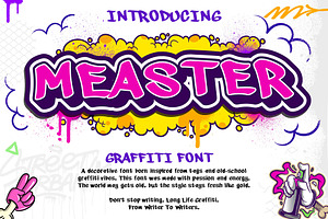 Measter Graffiti Font