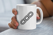 Chain Silhouette SVG, an Object Illustration by newminddesign (Thumbnail 5 of 5)