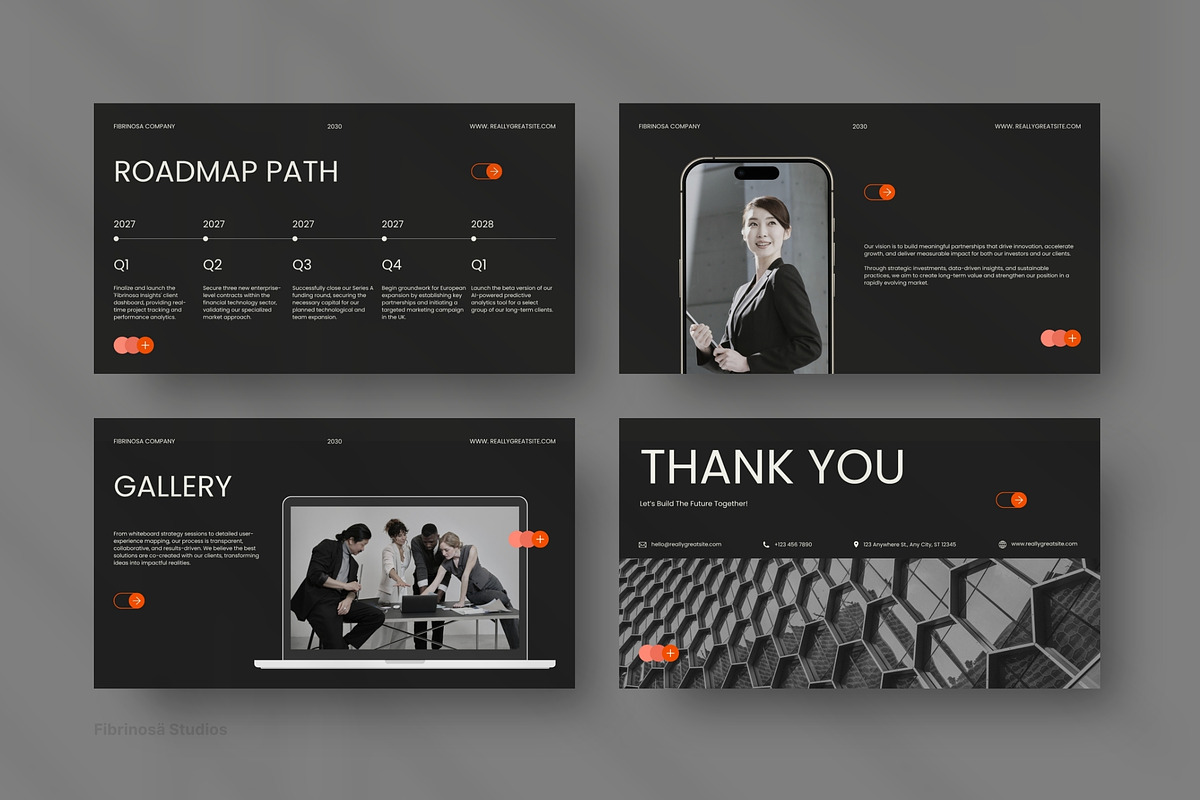 Modern Pitch Deck, a Presentation Template by FIBRINOSÄ (Photo 2 of 6)