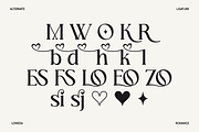 Lowesa Romance, a Serif Font by Moodtype (Thumbnail 5 of 6)