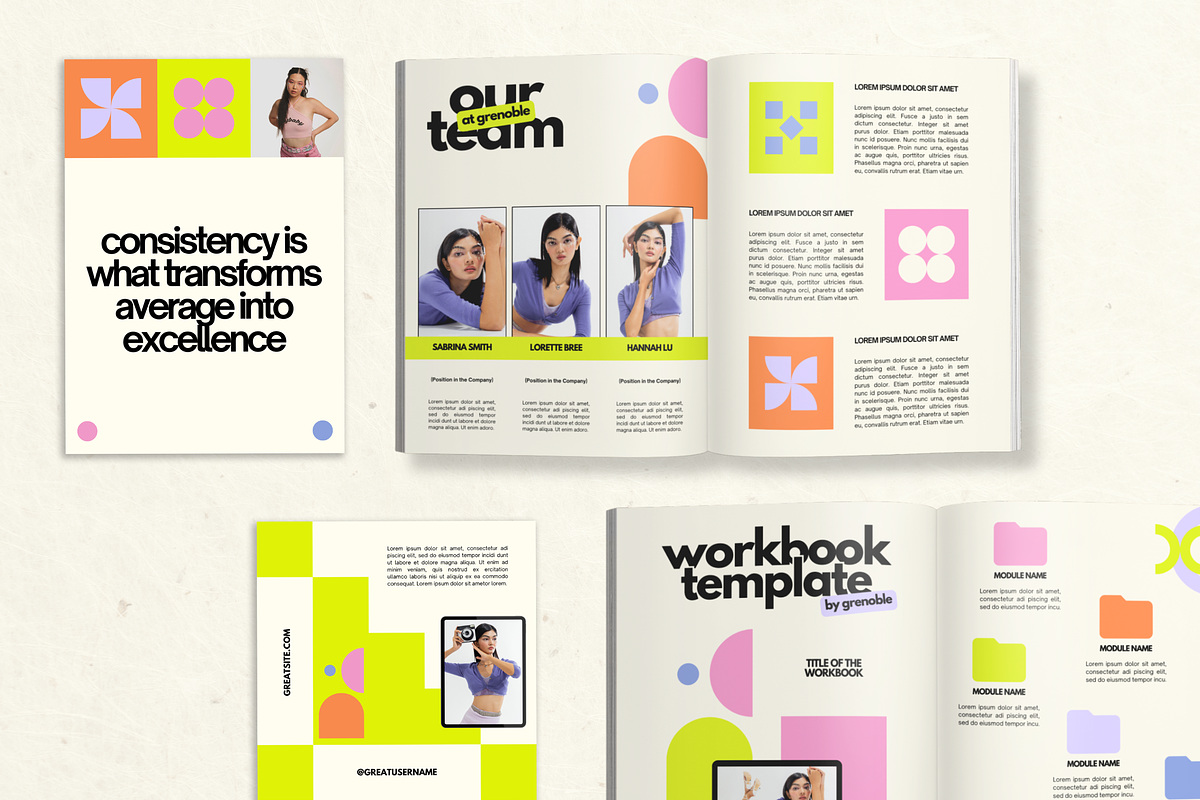 Canva Workbook Template for Coaches, a Magazine Template by Branding Babe Co. (Photo 9 of 10)