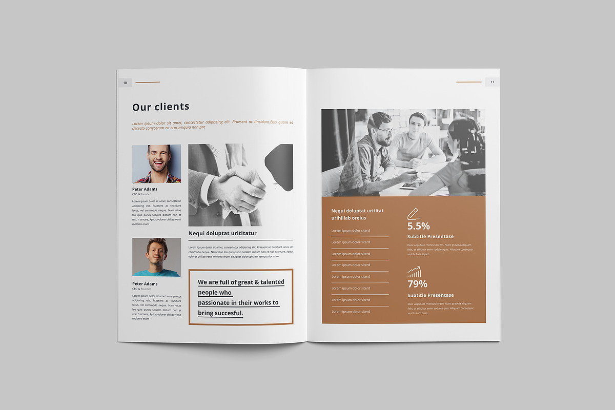 Brochure, a Brochure Template by Tanber Hossen (Photo 13 of 14)