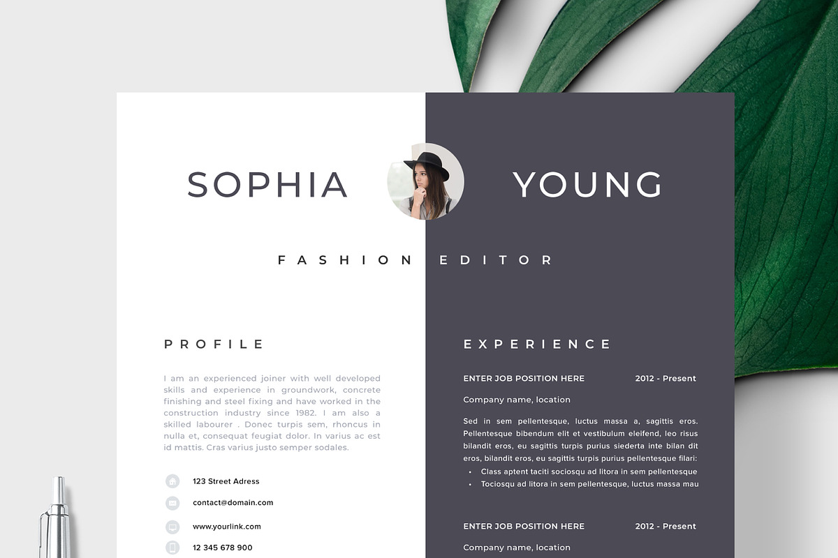 Resume Template 1, 2 page, a Resume Template by Resume Angels (Photo 2 of 9)
