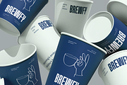Paper Coffee Cup Mockup, a Cups & Container Mockup by graphicsauce (Thumbnail 4 of 4)