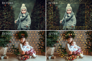 Glitter Frames Photo Overlays