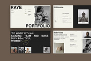RAYE | Brand Portfolio Template, a Presentation Template by slidestock55 (Thumbnail 3 of 12)