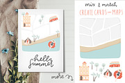 Summer Map & Card Creator clip art, an Animal Illustration by Cute Atelier (Thumbnail 6 of 10)