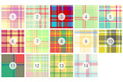 #125 Birthday Patterns Collection, a Pattern Graphic by Plaid4You (Thumbnail 2 of 5)