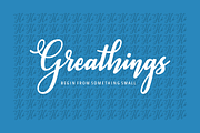Ashburton - Decorative Script, a Script Font by The Traveling Fox (Thumbnail 4 of 5)