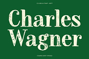 CS Lobelia Stamp, a Serif Font by Craft Supply Co. (Thumbnail 2 of 8)