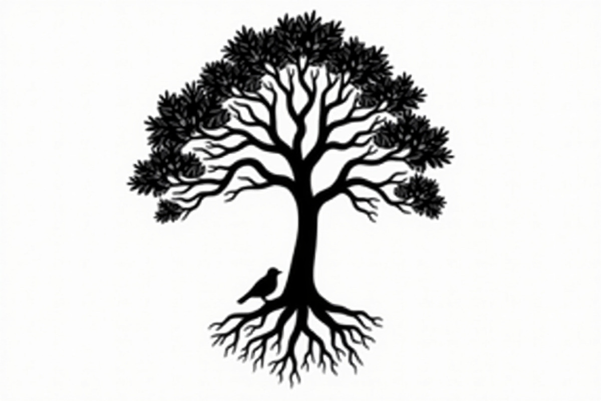 Nature Tree Vector Collection, an Illustration by BIPLOB EXPERT (Photo 9 of 9)