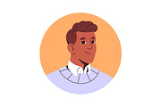 Happy people portraits, avatars set, a Person Illustration by PaperTrident (Thumbnail 4 of 10)