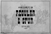 Gunslinger Western Typeface, a Slab Serif Font by Von Type Co (Thumbnail 2 of 10)