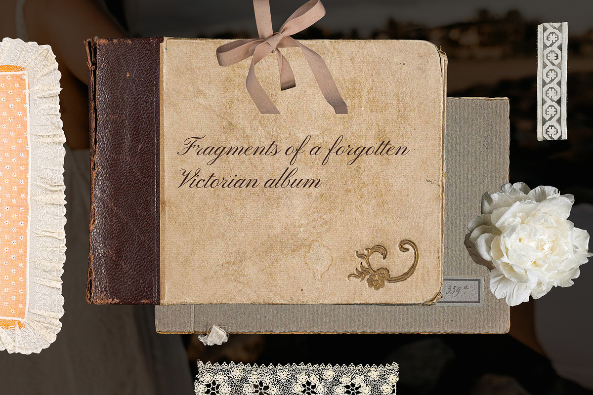 Victorian Album Collage Elements, an Object Graphic by Anzhelika (Photo 2 of 12)