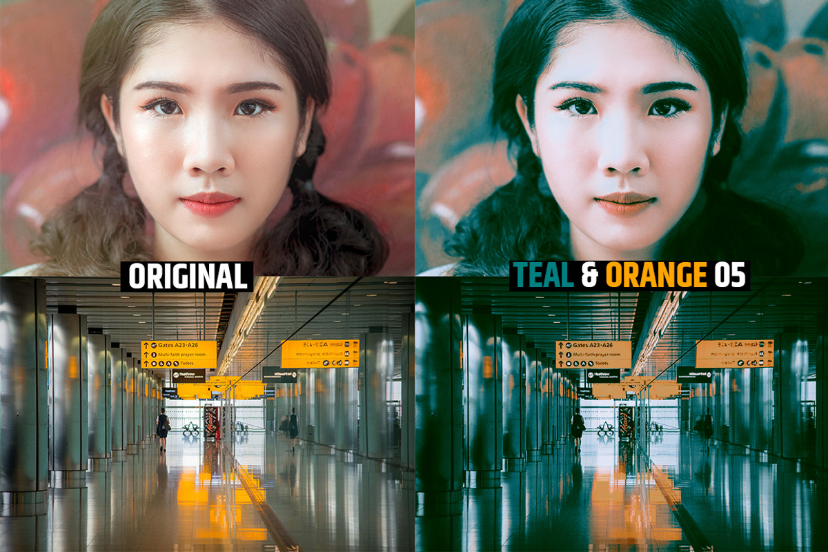 Orange & Teal 30 Cinematic FILM LUTS, a Plug-in Add-On by WeLovePresets (Photo 37 of 61)