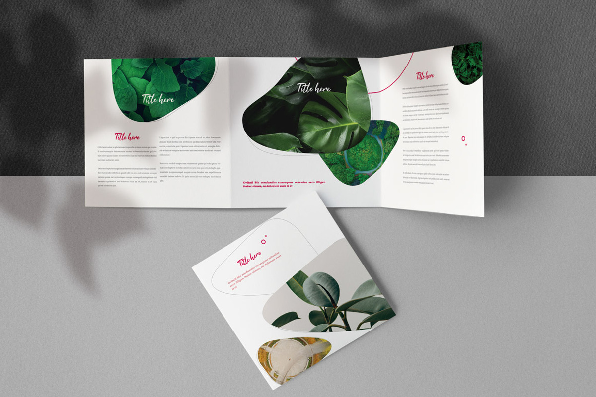Clean Square Brochure, a Brochure Template by Kahuna Design (Photo 2 of 4)