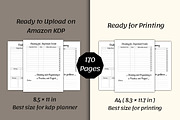 Editable Cleaning Planner Template, a Print Template by POC Digital (Thumbnail 3 of 6)