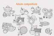 Cozy Autumn Vector Collection, a Seasonal Illustration by ennona_art (Thumbnail 7 of 10)