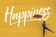 Marqhuis brush font, a Script Font by Qiwbrother Studio (Thumbnail 3 of 7)