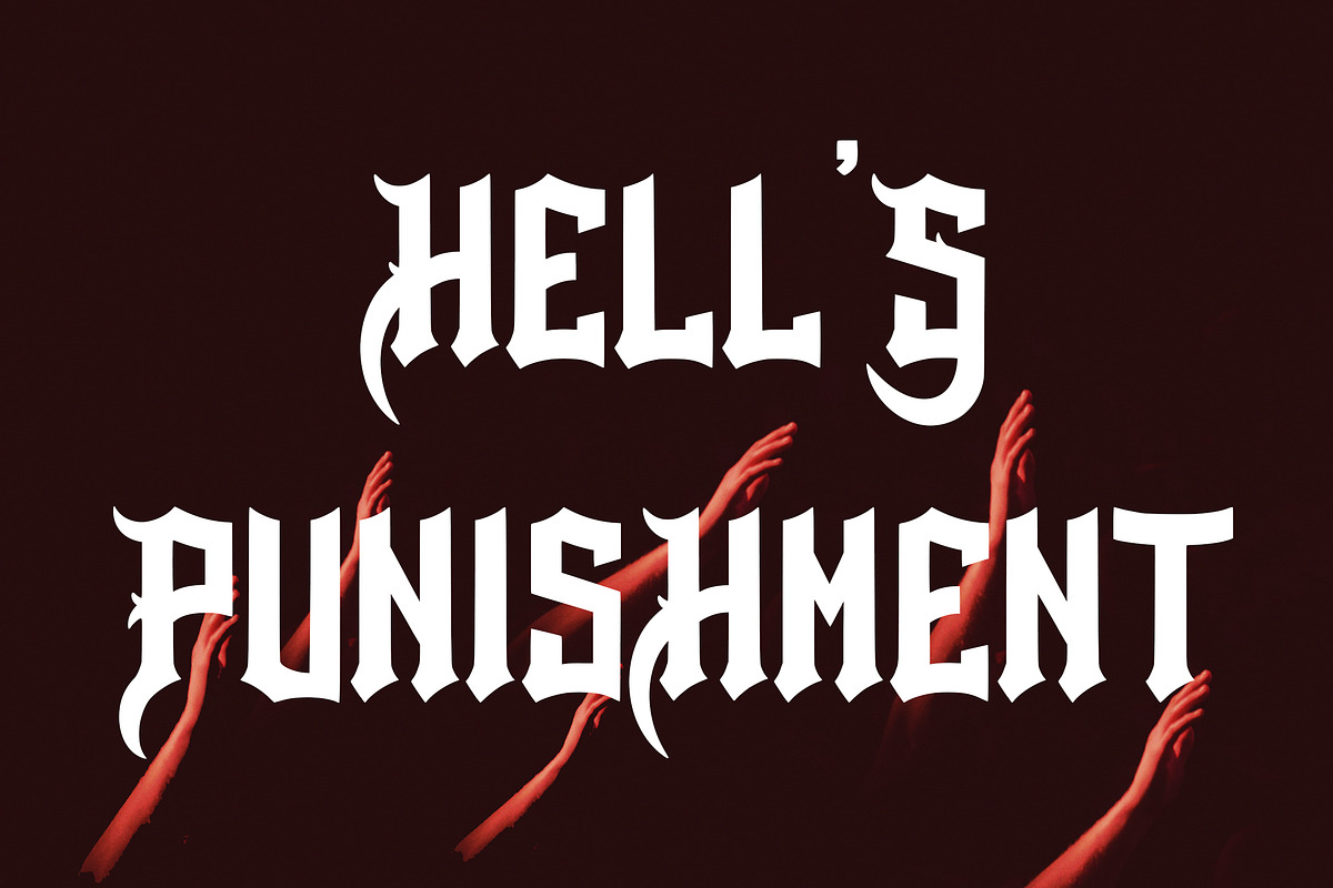 DarkCathedral - Blackletter Display, a Blackletter Font by AQR Studio (Photo 3 of 9)