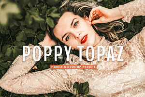 Poppy Topaz Pro Lightroom Presets