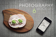 6 iPhone Photography Mock-Ups, an iPhone Mockup by Lucas Alexander (Thumbnail 1 of 5)